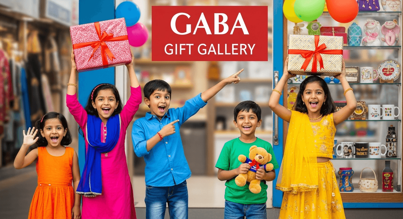 A wide collection of gifts for children